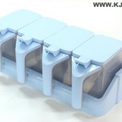 284新四格調味盒