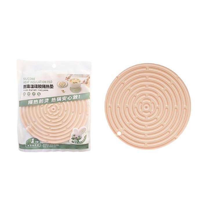圓形硅膠隔熱墊
