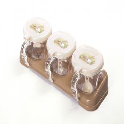 波比臺式三位調味杯